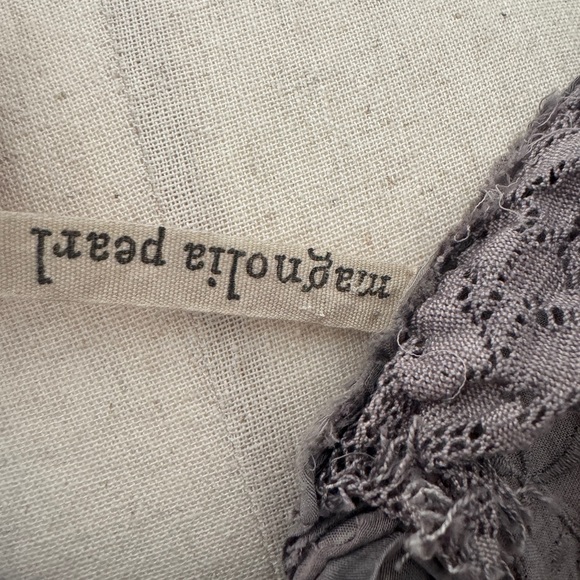 Magnolia Pearl Grey Silk Blend Dress - Picture 6 of 7